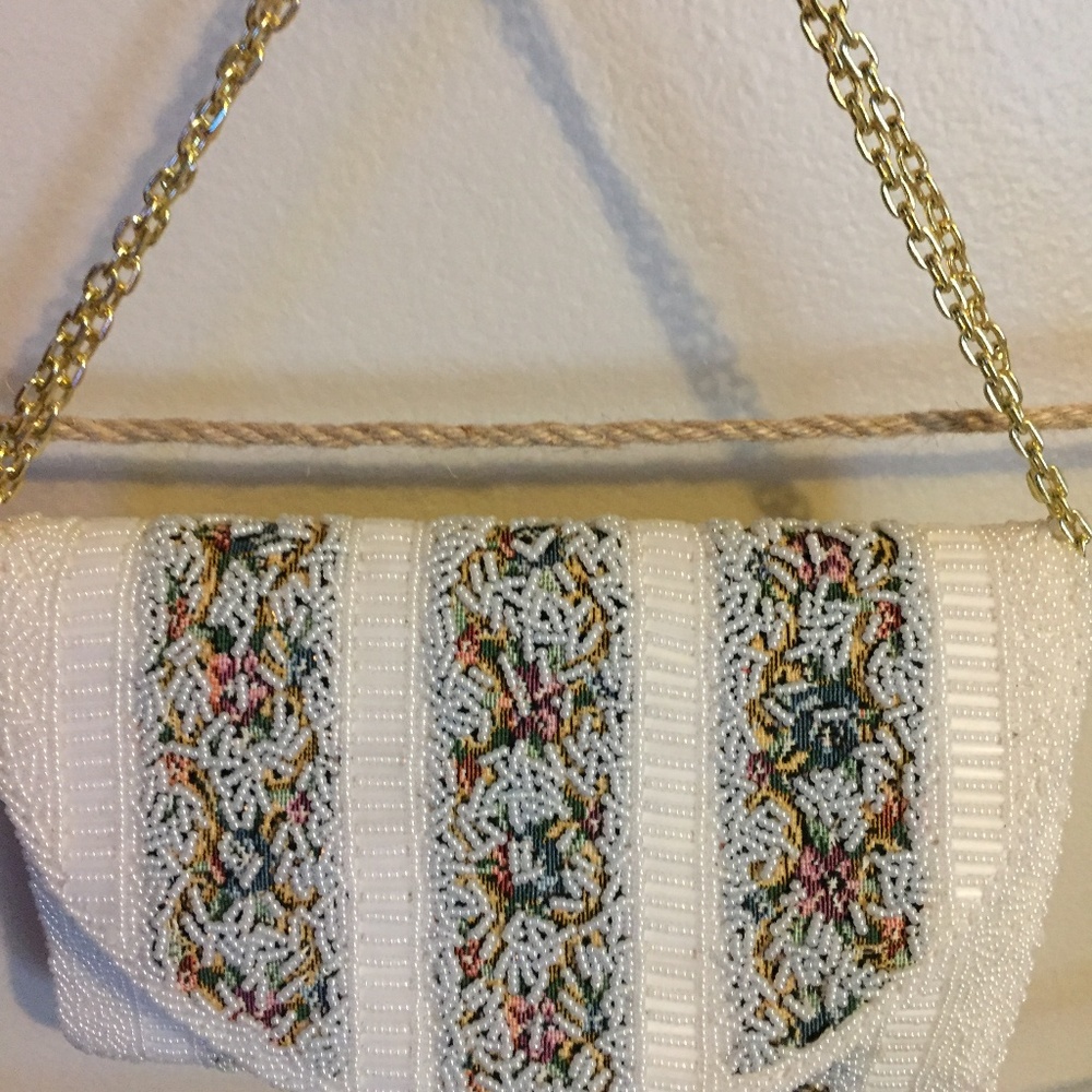 RARE 1940 Walborg Brand new Beaded Evening Bag